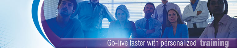 Go-live faster with personalized training