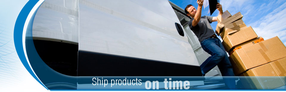 Ship products on time
